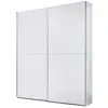 Buy Time 2 Sliding Door Wardrobe – White Matt Finish (170 cm), 3 from Furnituretta