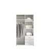 Buy Harry 2 Door Wardrobe – Compact Storage in White (100 cm), 5 from Furnituretta