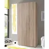 Buy Base 2 Door Hinged Wardrobe – Oak Sonoma Finish (80 cm), Colour: Oak Sonoma, Item Width: 80, 6 from Furnituretta