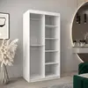 Buy Elypse Sliding Door Wardrobe White 100cm, Colour: White, Item Width: 100, 5 from Furnituretta