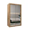 Buy Tokyo III Sliding Door Wardrobe Oak Artisan 120cm, Colour: Oak Artisan, Item Width: 120, 6 from Furnituretta