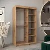 Buy Verona 02 Sliding Door Wardrobe Oak Artisan 120cm, Colour: Oak Artisan, Item Width: 120, 6 from Furnituretta