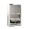 Buy Tokyo III Sliding Door Wardrobe White 120cm, Colour: White, Item Width: 120, 6 from Furnituretta