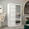 Buy Verona 02 Sliding Door Wardrobe White 120cm, Colour: White, Item Width: 120 from Furnituretta
