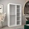 Buy Tokyo III Sliding Door Wardrobe White 120cm, Colour: White, Item Width: 120, 5 from Furnituretta