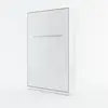 Buy CP-02 Vertical Wall Bed Concept 120cm with Storage Cabinet White Matt, Colour: White Matt, Size: 120 x 200cm, Item Width: 223, 5 from Furnituretta