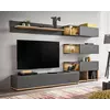Buy Silk Entertainment TV Unit in Anthracite from Furnituretta