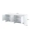 Buy BC-10 Over Bed Unit for Horizontal Wall Bed Concept White Matt 120cm, Colour: White Matt, Item Width: 211, 6 from Furnituretta