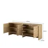 Buy BC-10 Over Bed Unit for Horizontal Wall Bed Concept Oak Artisan 120cm, Colour: Oak Artisan, Item Width: 211, 6 from Furnituretta