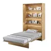 Buy BC-02 Vertical Wall Bed Concept Oak Artisan 120cm, Colour: Oak Artisan, Size: 120 x 200cm from Furnituretta