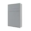 Buy BC-02 Vertical Wall Bed Concept Grey Matt 120cm, Colour: Grey Matt, Size: 120 x 200cm, 5 from Furnituretta