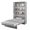 Buy BC-02 Vertical Wall Bed Concept Grey Matt 120cm, Colour: Grey Matt, Size: 120 x 200cm from Furnituretta