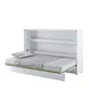 Buy BC-05 Horizontal Wall Bed Concept White Gloss 120cm, Colour: White Gloss, Size: 120 x 200cm, 11 from Furnituretta