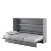Buy BC-05 Horizontal Wall Bed Concept Grey Matt 120cm, Colour: Grey Matt, Size: 120 x 200cm, 8 from Furnituretta