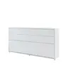 Buy BC-06 Horizontal Wall Bed Concept White Matt 90cm, Colour: White Matt, Size: 90 x 200cm, 5 from Furnituretta
