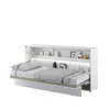Buy BC-06 Horizontal Wall Bed Concept White Matt 90cm, Colour: White Matt, Size: 90 x 200cm from Furnituretta
