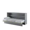 Buy BC-06 Horizontal Wall Bed Concept Grey Matt 90cm, Colour: Grey Matt, Size: 90 x 200cm, 8 from Furnituretta