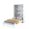 Buy CP-02 Vertical Wall Bed Concept White Matt 120cm, Colour: White Matt, Size: 120 x 200cm from Furnituretta
