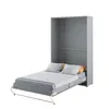 Buy CP-02 Vertical Wall Bed Concept Grey Matt 120cm, Colour: Grey Matt, Size: 120 x 200cm, 6 from Furnituretta