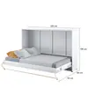 Buy CP-05 Horizontal Wall Bed Concept White Gloss 120cm, Colour: White Gloss, Size: 120 x 200cm, 5 from Furnituretta