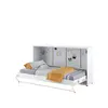 Buy CP-06 Horizontal Wall Bed Concept White Matt 90cm, Colour: White Matt, Size: 90 x 200cm, 4 from Furnituretta
