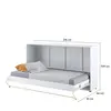 Buy CP-06 Horizontal Wall Bed Concept White Gloss 90cm, Colour: White Gloss, Size: 90 x 200cm, 6 from Furnituretta