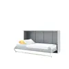 Buy CP-06 Horizontal Wall Bed Concept Grey Matt 90cm, Colour: Grey Matt, Size: 90 x 200cm, 7 from Furnituretta