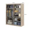 Buy Idea ID-02 Sliding Door Wardrobe Oak San Remo 180cm, Colour: Oak San Remo, Item Width: 180, 6 from Furnituretta