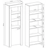 Buy Sky Tall Display Cabinet, 3 from Furnituretta