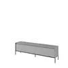 Buy Trend TR-06 TV Cabinet – Grey Matt 193cm | Sleek Media Storage with Textured Detailing, Colour: Grey Matt, Item Width: 193 from Furnituretta