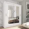 Buy Idea ID-02 Sliding Door Wardrobe White Matt 180cm, Colour: White Matt, Item Width: 180, 6 from Furnituretta
