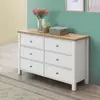Buy Modern Chest of Drawers: Astbury 6 Drawer from Furnituretta