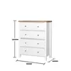 Buy Modern Chest of Drawers: Astbury 2+3 Drawer, 7 from Furnituretta