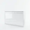 Buy CP-05 Horizontal Wall Bed Concept 120cm with Over Bed Unit White Gloss, Colour: White Gloss, Size: 120 x 200cm, Item Width: 215, 5 from Furnituretta