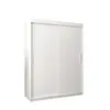 Buy Tokyo Sliding Door Wardrobe White 150cm, Colour: White, Item Width: 150, 5 from Furnituretta