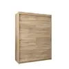 Buy Verona 01 Sliding Door Wardrobe Oak Sonoma 150cm, Colour: Oak Sonoma, Item Width: 150, 5 from Furnituretta