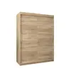 Buy Tokyo Sliding Door Wardrobe Oak Sonoma 150cm, Colour: Oak Sonoma, Item Width: 150, 5 from Furnituretta