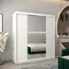 Buy Tokyo I Sliding Door Wardrobe White 180cm, Colour: White, Item Width: 180 from Furnituretta