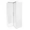 Buy Optima 16 Corner Wardrobe White, Colour: White, Item Width: 109 from Furnituretta