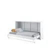 Buy CP-06 Horizontal Wall Bed Concept 90cm with Over Bed Unit White Matt, Colour: White Matt, Size: 90 x 200cm, Item Width: 215, 5 from Furnituretta
