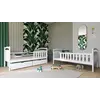 Buy Wooden Bunk Bed Sebus with Storage White Matt, Colour: White Matt, Mattresses: Foam/Bonnell Mattresses, 8 from Furnituretta
