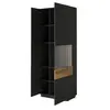 Buy Silke 13 Tall Display Cabinet Matera & Wotan Oak [Right], Colour: Matera / Wotan Oak, Item Width: 80, 4 from Furnituretta