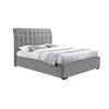Buy Hamilton Light Grey Fabric Bed Super King Size - Enhance Your Bedroom, Colour: Light Grey, Size: 6ft/Super King, Item Width: 189 from Furnituretta