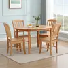 Buy Southall Dropleaf Dining Set – Natural Finish (4-Seater), 2 from Furnituretta