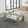 Buy Telford Coffee Table – Natural Wood Look, Colour: Natural, 5 from Furnituretta