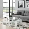 Buy Telford Coffee Table – High Gloss White, Colour: White from Furnituretta