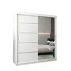 Buy Verona 02 Sliding Door Wardrobe White 180cm, Colour: White, Item Width: 180 from Furnituretta