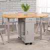 Buy Butterfly Dining Set with 4 Chairs Oak & Grey, 3 from Furnituretta