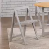 Buy Butterfly Dining Set with 4 Chairs Oak & Grey, 2 from Furnituretta
