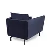 Buy Elford 1-Seater Fabric Sofa Navy, 3 from Furnituretta
